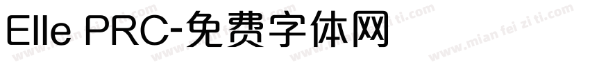 Elle PRC字体转换